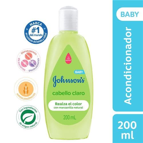 acondicionador johnsons cabello claro 200ml