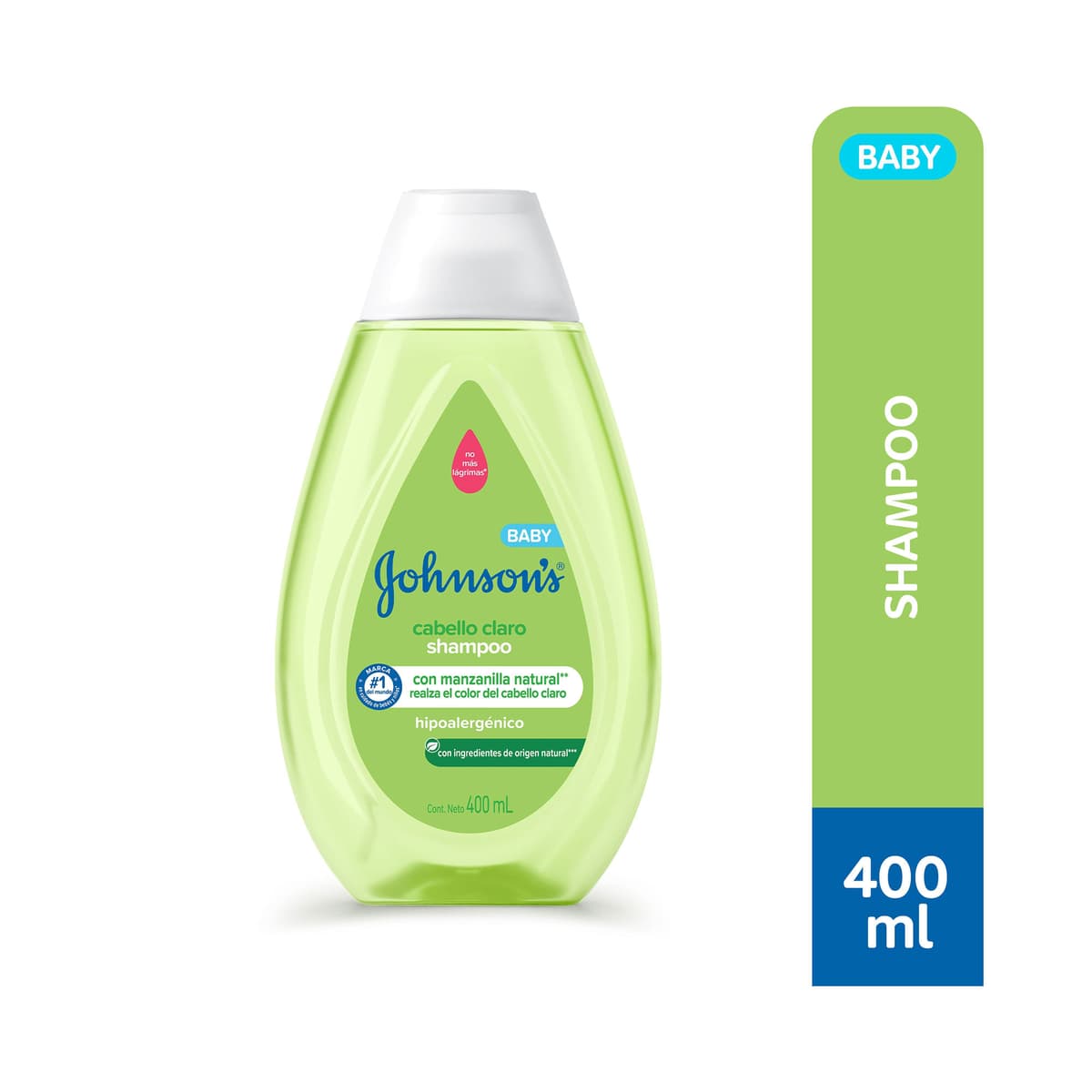 JOHNSON´S SHAMPOO BABY CABELLO CLARO 400 ML